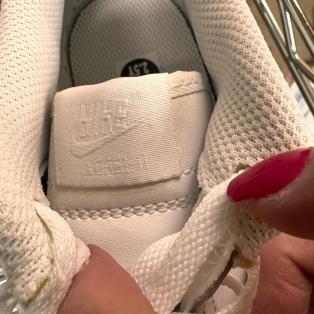 Nike Force 1 White Kids Sneakers Size 2.5